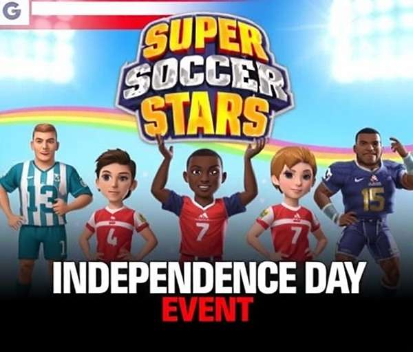Super Soccer Stars Independence Day Event Independence Day Event in Super Soccer Stars